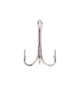 WRIGHT & MCGILL CO. EAGLE CLAW SZ-4 LAZER TREBLE HOOK 5/PK 2X STRONG NICKLE