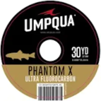 UMPQUA PHANTOM X FLUOROCARBON TIPPET (30YDS) - 6X