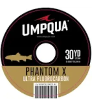 UMPQUA PHANTOM X FLUOROCARBON TIPPET (30YDS)  - 4X