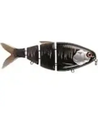 FISHLAB FISHLAB BZZ BIO-SHAD GIZZARD BLACK SILVER