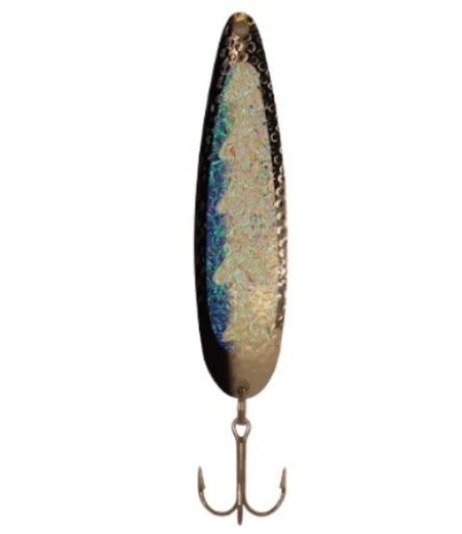 Gibbs-Delta Tackle MICHIGAN STINGER - STINGRA Y - SILVER HAMMERED BLACK WIGGLE (NSH1CI29)