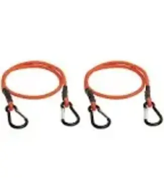 HAUL-MASTER CARABINER BUNGEE CORD 1EA