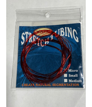 Wapsi STRETCH TUBING, MICRO RED VTT056