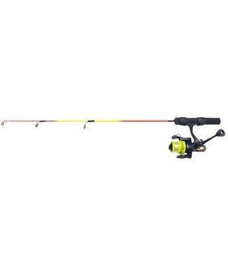 HT ENTERPRISES HT Neon Ice extreme combo UL OPT101Y reel w/ 25" M neon hot 2tone rod