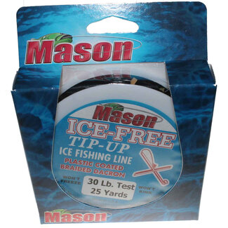 MASON TIP-UP LINE 30lb, 25yd, ICE FREE
