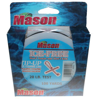 MASON ICE FREE TIPUP LINE 20# 100yd