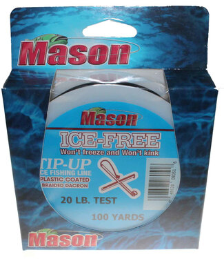 MASON TACKLE CO. MASON ICE FREE TIPUP LINE 20# 100yd