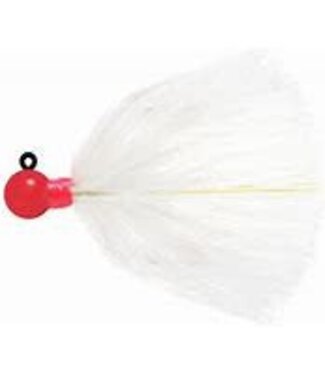 HAWKEN FISHING HAWKEN SY'S MARABOU JIG 1/16OZ HOT PINK HEAD/WHITE 2PK