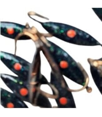 Caty Jig CATY JIG - LIGHTNING - SZ 6 - 2PK - BLACK - 65-11-6