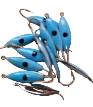 Caty Jig CATY JIG - LIGHTNING - SZ 6 - 2PK - BLUE NITRO GLOW - 65-92-6