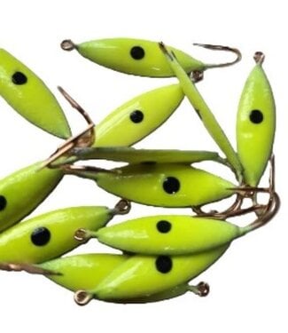 Caty Jig CATY JIG - LIGHNING - SZ 6 - 2PK - YELLOW CHART - 65-07-6