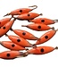Caty Jig CATY JIG - LIGHTNING - SZ 2 - 2PK - ORANGE NITRO GLOW - 75-96-0