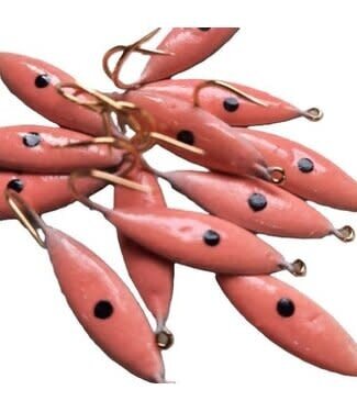 Caty Jig CATY JIG - LIGHTNING - SZ 2 - 2PK - RED NITRO GLOW - 75-90-0