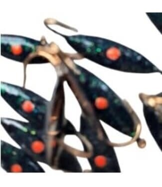 Caty Jig CATY JIG - LIGHTNING - SZ 2 - 2PK - BLACK - 75-11-2