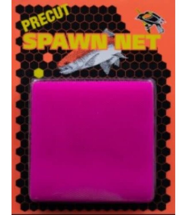 Redwing Tackle REDWING PRECUT SPAWN NET 4" SQUARE HOT PINK