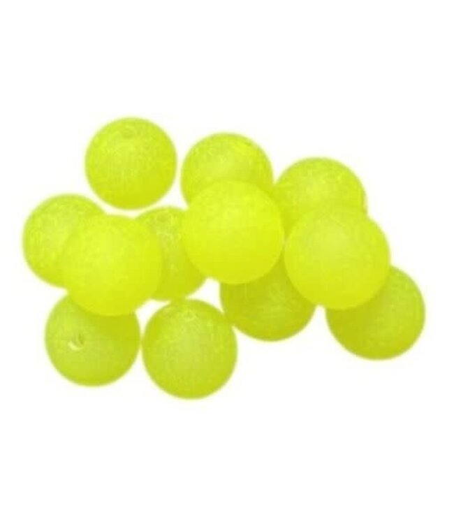 Catalyst Tackle LLC CATALYST BEADS - 12MM - 12PK - SHOWSTOPPER - (BRIGHT CHARTRUESE)