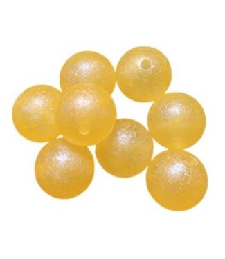 Catalyst Tackle LLC CATALYST BEADS - 10MM - 20PK - GOLDENEYE - (GOLDEN ORANGE-GOLD PEARL)