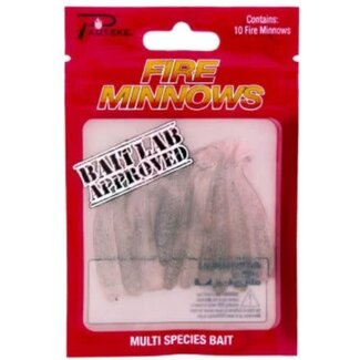 PAUTZKE BAIT CO., INC. PAUTZKE FIRE MINNOWS-2.5"-10PK-GHOST