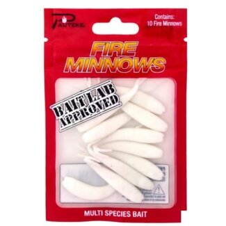 PAUTZKE BAIT CO., INC. PAUTZKE FIRE MINNOWS-2.5"-10PK-PEARL
