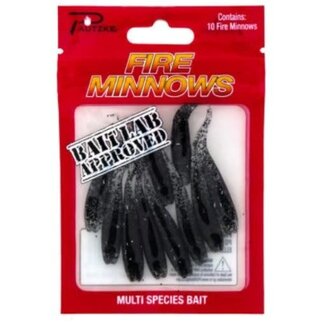 PAUTZKE BAIT CO., INC. PAUTZKE FIRE MINNOWS-2.5"-10PK-BLACK