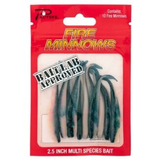 PAUTZKE BAIT CO., INC. PAUTZKE FIRE MINNOWS-2.5"-10PK-RAINBOW