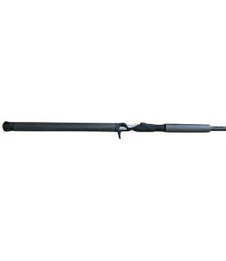 NOVA TACKLE COMPANY NOVA TACKLE-NTX SPIRAL WRAPPED BAITCASTER ROD-13'-2PC-6-15LB-CARBON FIBER GRIP(NTX1563-2)