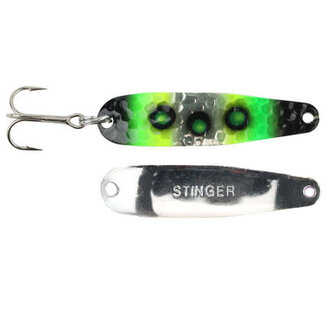 Gibbs-Delta Tackle MICHIGAN STINGER - SCORPION - SILVER HAMMERED AF LAKE ERIE UV (XSH632)