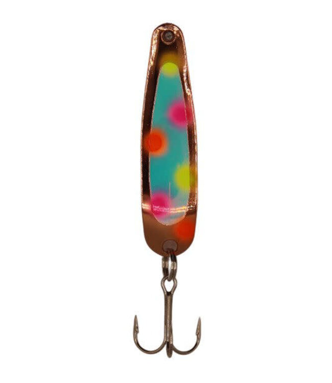 Gibbs-Delta Tackle MICHIGAN STINGER - SCORPION - COPPER SMOOTH - CONFUSED UV 2.25 XCU78UV