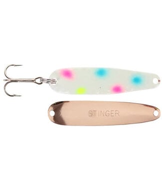 Gibbs-Delta Tackle MICHIGAN STINGER-SCORPION-2.25"-COPPER SMOOTH-WONDERBREAD NEON GLO XCH171