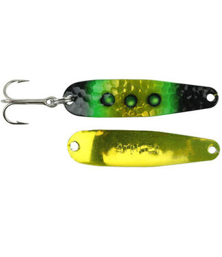 Gibbs-Delta Tackle MICHIGAN STINGER-SCORPION-2.25-SILVER HAMMERED-AF LAKE ERIE UV (XSH531)