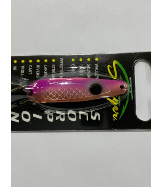 Gibbs-Delta Tackle MICHIGAN STINGER - SCORPION - COPPER- 2.25 PURPLE TUX (XCU354H)