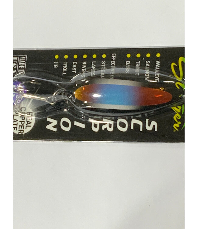 Gibbs-Delta Tackle MICHIGAN STINGER - SCORPION - COPPER BACK, BLACK JEANS 2.25 (XCU429)