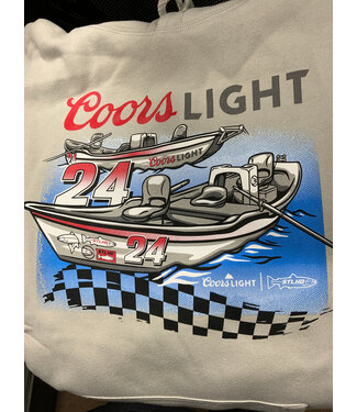 STLHD STLHD MEN'S X COORS LIGHT FAST LANE PREMIUM HOODIE