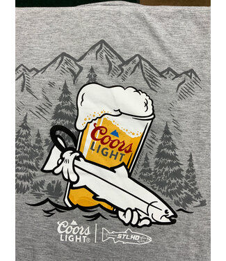 STLHD STLHD MEN'S X COORS LIGHT FOAM DOME TEE