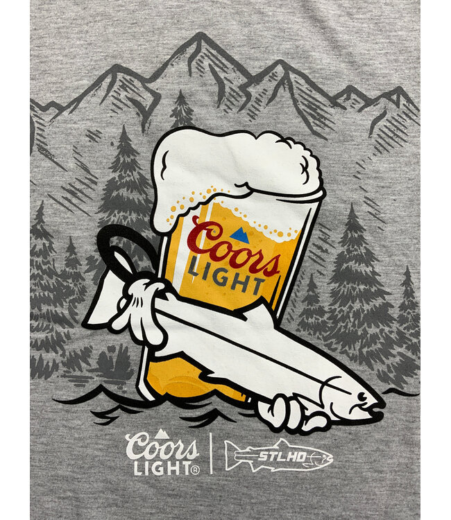STLHD STLHD MEN'S X COORS LIGHT FOAM DOME TEE