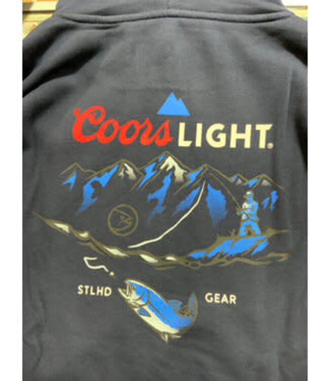 STLHD STLHD MEN'S X COORS LIGHT STREAMSIDE PREMIUM HOODIE