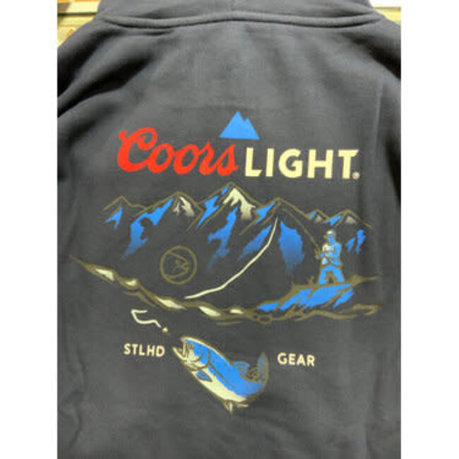 STLHD STLHD MEN'S X COORS LIGHT STREAMSIDE PREMIUM HOODIE