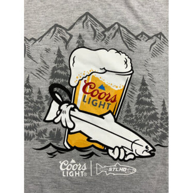 STLHD STLHD MEN'S X COORS LIGHT FOAM DOME TEE