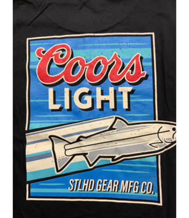 STLHD STLHD MEN'S X COORS LIGHT THROWBACK TEE