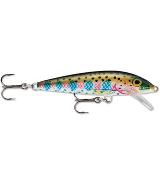 Rapala F07-TR RAPALA ORIGINAL FLOATING 2-3/4” 1/8 OZ RAINBOW TROUT