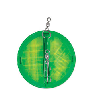 Luhr-Jensen Luhr Jensen 1 Dipsy Diver Kelly Green / Silver Bottom Moonjelly