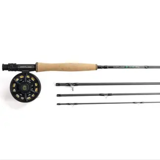 Cortland CORTLAND FLY ROD GUIDE SERIES OUTFIT - FRESHWATER 8' 4WT 4PC 620155