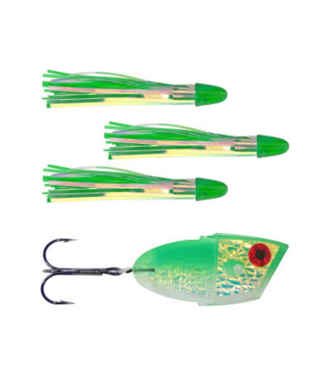Diabolical Custom Tackle DIABOLICAL CUT BAIT MEAT RIG GREEN HERRING