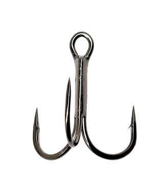 Gamakatsu GAMAKATSU 2X STRONG TREBLE HOOK - NS BLACK 57411 SIZE: 1/0 - 6/PK.