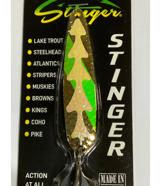 Gibbs-Delta Tackle MICHIGAN STINGER - STINGER - GOLD HAMMERED YELLOW UV HUD (GH71YUV)