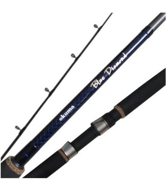OKUMA FISHING TACKLE CORP. Okuma Blue Diamond Trolling rod M Twili Tip Diver 9' 12-25lb 2pc