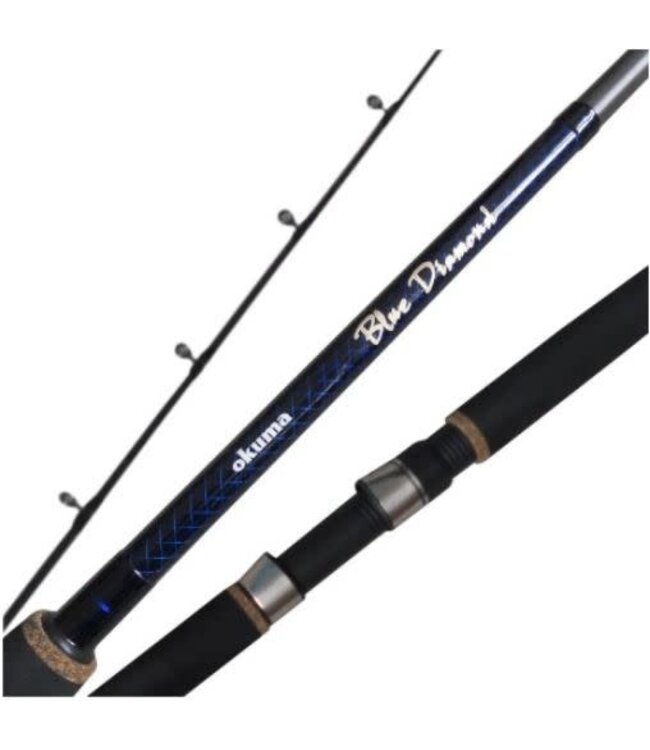 OKUMA FISHING TACKLE CORP. Okuma Blue Diamond Trolling rod M Twili Tip Diver 9' 12-25lb 2pc