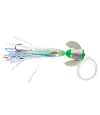 Ice Strong Outdoors ICE STRONG - LAKER TAKERS LAKE TROUT RIG - DOUBLE TROUBLE GREEN