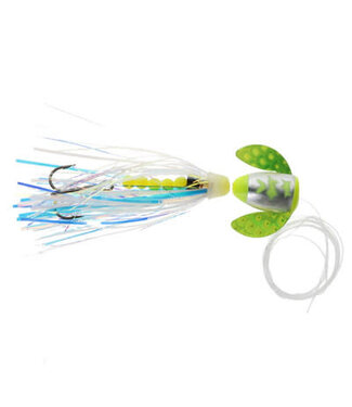 Ice Strong Outdoors ICE STRONG - LAKER TAKERS LAKE TROUT RIG - DOUBLE TROUBLE YELLOW