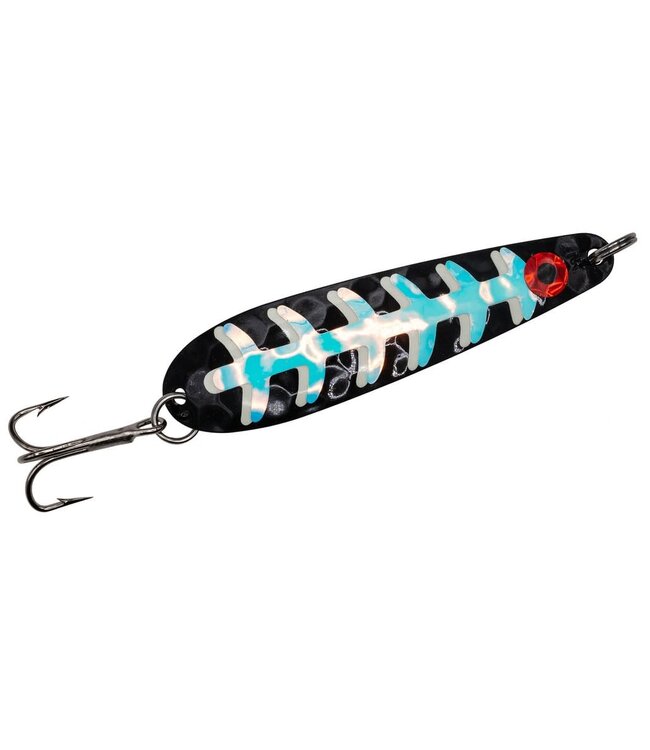 NORTHERN KING LURES NORTHERN KING LURES - MAG TROLLING SPOON - 4.5" - BLACK SPOOK (MAG SPO)
